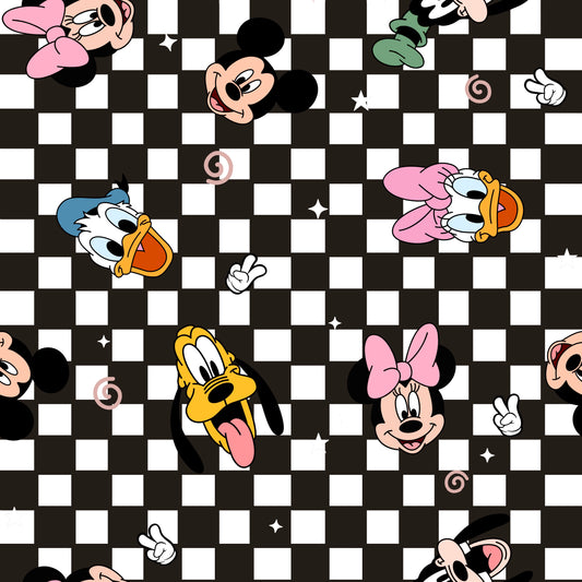 Black Check Mickey