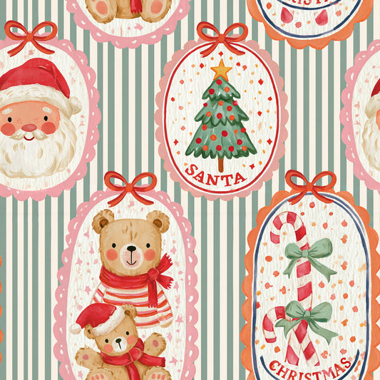Green Stripe Christmas
