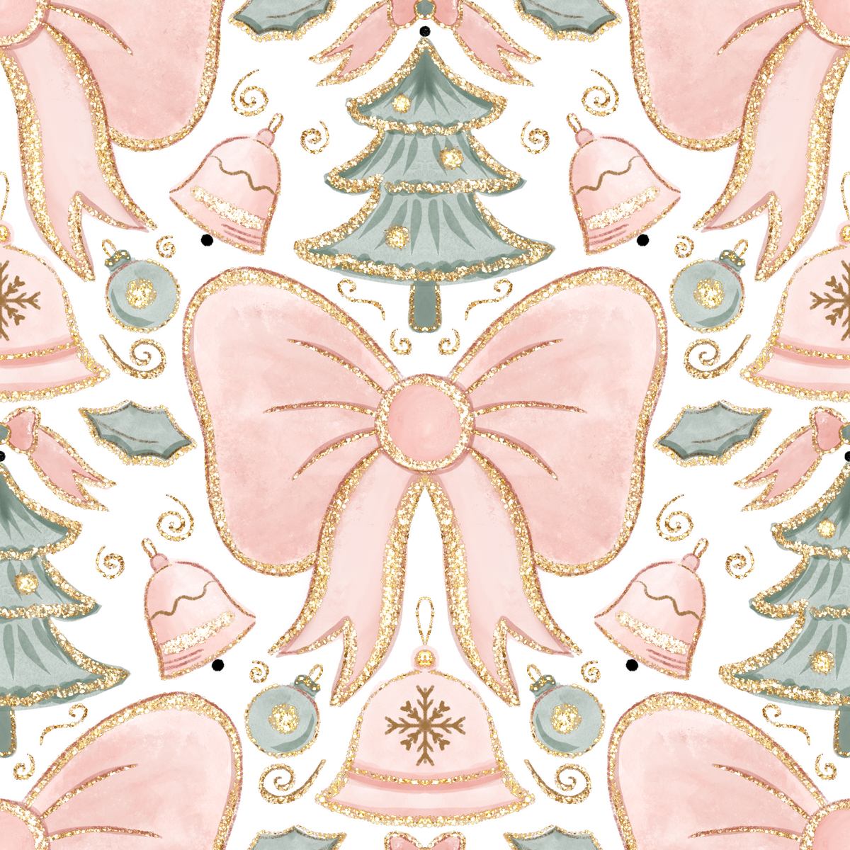 Vintage Bow Christmas